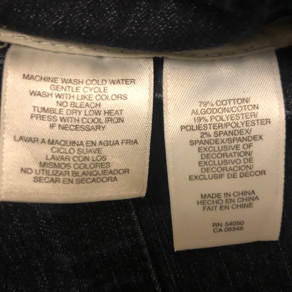 Jones New York Stretch Denim Skirt, Size 6 - Picture 6 of 6